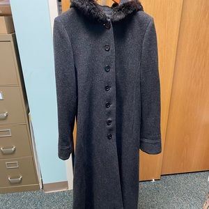 Long wool coat